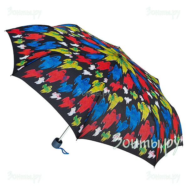 Дизайнерский компактный зонт Simeon Farrar E446-2450 Ghosts Minilite-2