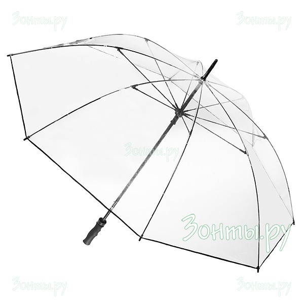 Прозрачный зонт-трость с большим куполом Fulton S841-004 Clear Clearview-1