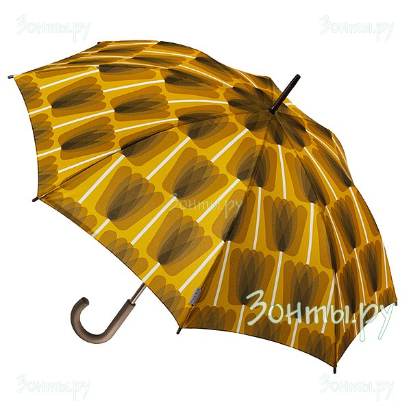 Дизайнерский зонт-трость Orla Kiely L745-2087 Tulip Print Kensington-2