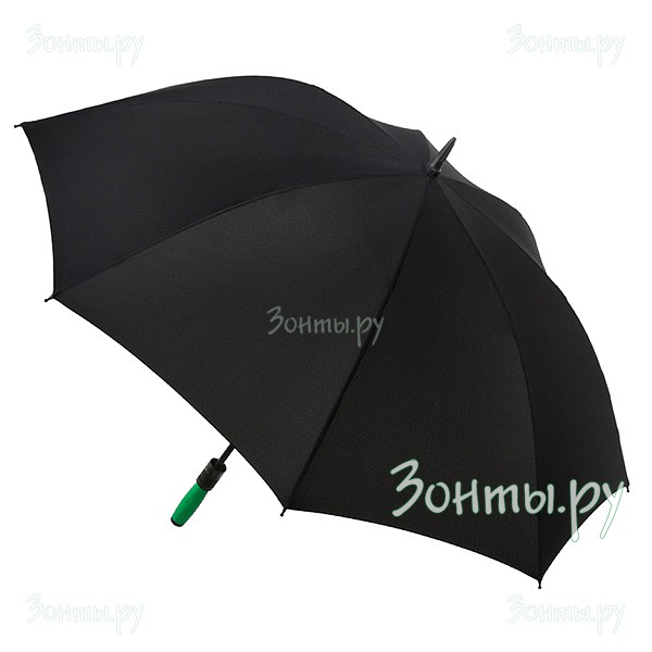 Большой зонт-трость гольфер Fulton S837-001 Black Cyclone-1