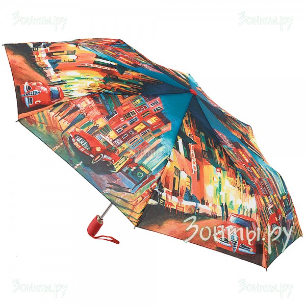 Плоский легкий зонт для женщин Zest 23815-382