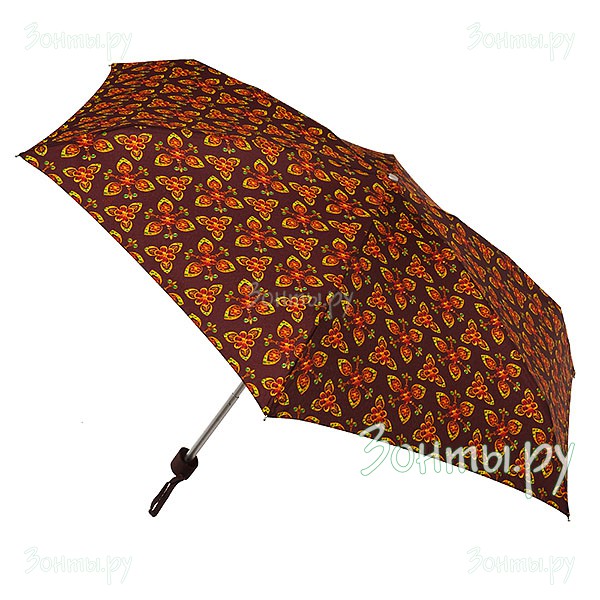 Зонт женский компактный Zest 55518-416 плоской формы