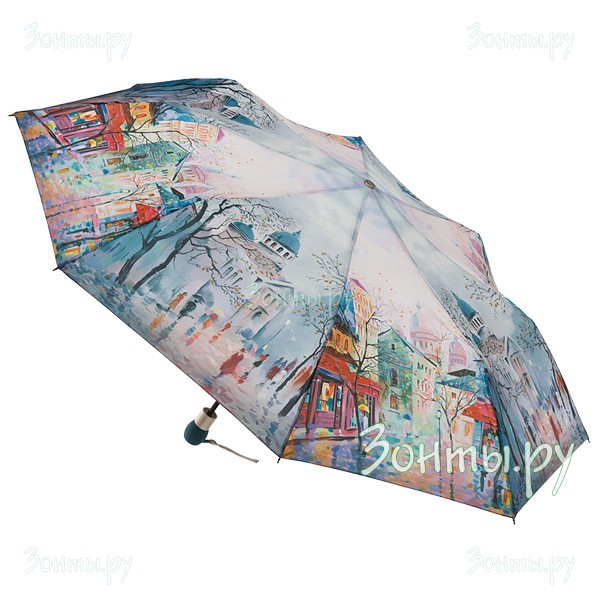 Зонтик женский Zest 23625-308 с рисунком
