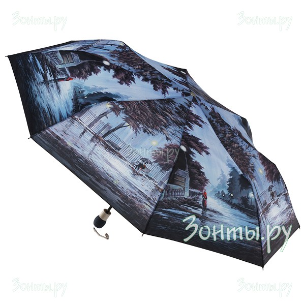 Зонтик женский  Zest 23625-224 с рисунком