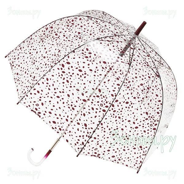 Дизайнерский зонт-трость Lulu Guinness L719-2878 Roughly cut out spot Birdcage-2