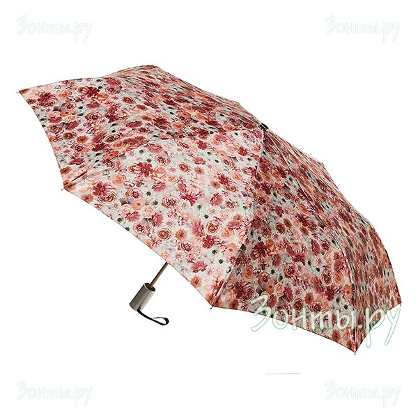 Сатиновый зонтик Stilla 695/1 mini с цветочным принтом