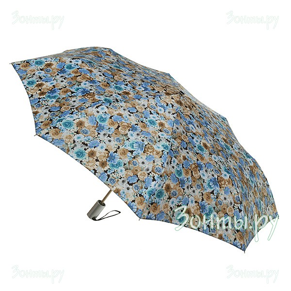 Зонтик сатиновый Stilla 695/2 mini с цветочным рисунком