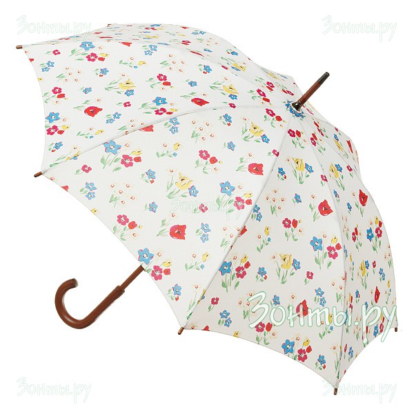 Женский зонт дизайнера Cath Kidston L541-2953 Paradise Bunch Chalk