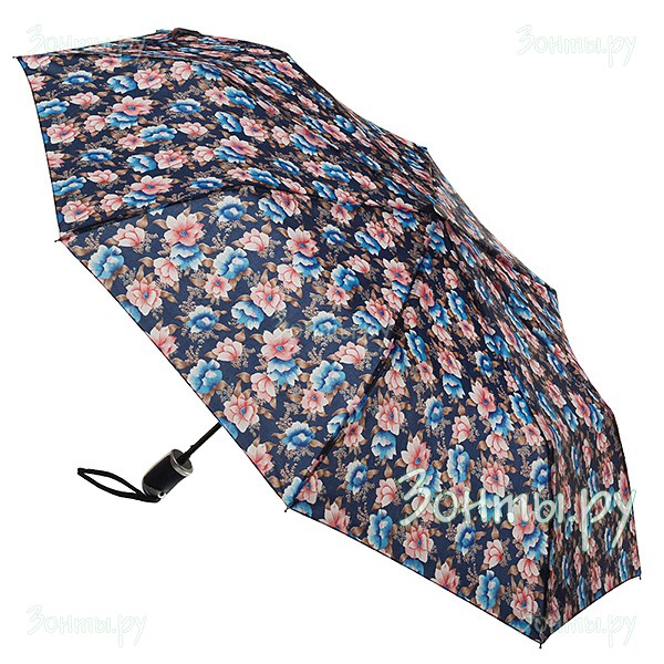 Женский зонт с рисунком Jingle L342-10 (автомат)