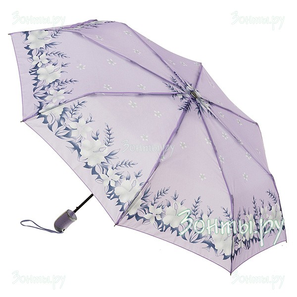 Женский зонтик с рисунком Jingle L342-11 (автомат)