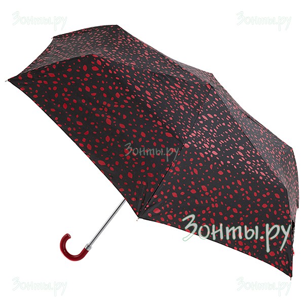 Женский зонтик от дизайнера Lulu Guinness L718-3074 Cut Out Spot Red