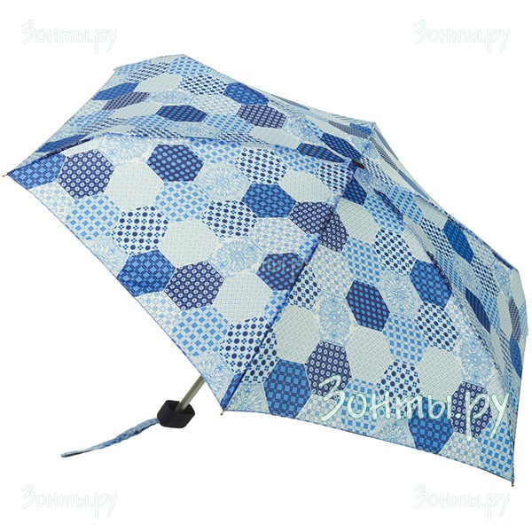 Легкий зонтик для женщин Fulton L501-3171 Moroccan Tiles