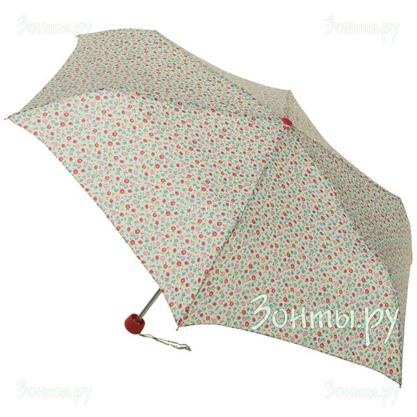 Легкий женский зонтик с узором Cath Kidston L768-3136 Lady Bird Ditsy