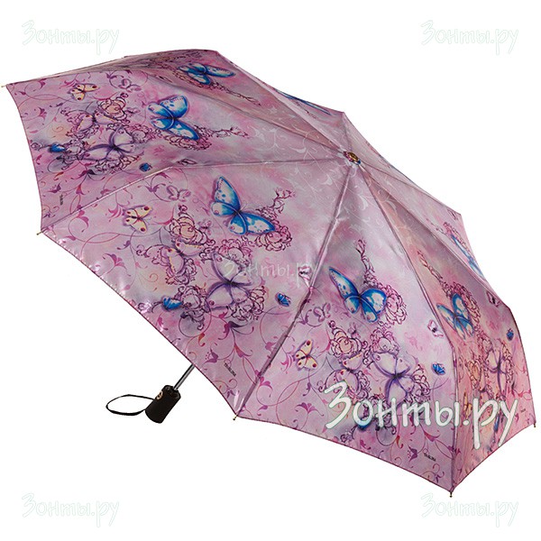 Женский зонтик из сатина с системой полный автомат Три слона L3831(131)-20D
