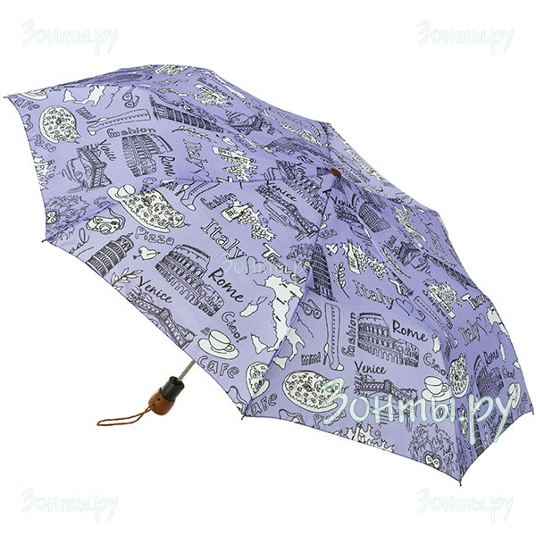 Женский зонт автомат с рисунком Airton 3635-207