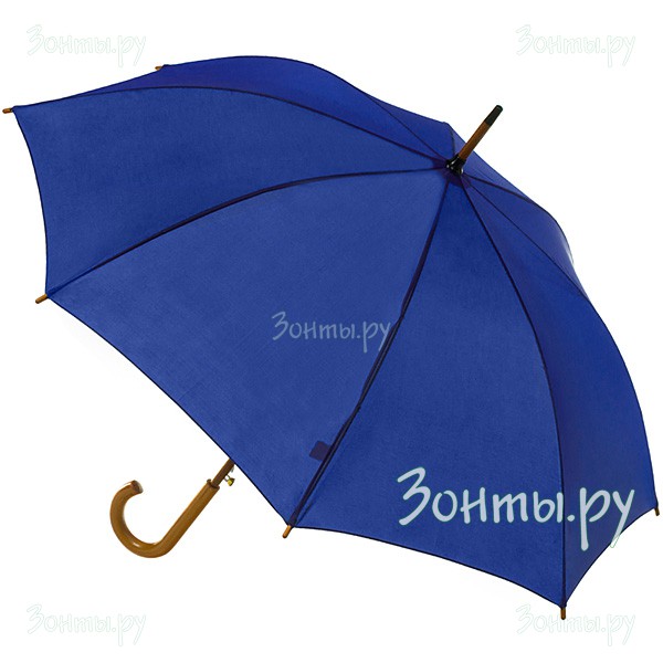 Рекламный зонт-трость синего цвета Promo 3520016