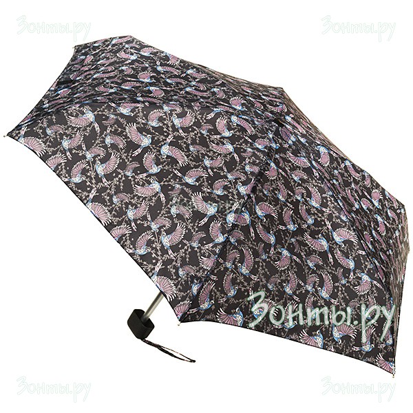 Легкий женский зонтик плоской формы Fulton L501-3278 Falling Birds