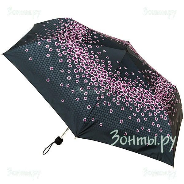 Легкий миниатюрный зонт Fulton L553-3287 Raining Roses
