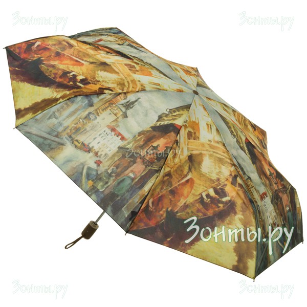 Женский зонт с большим куполом (полный автомат) Zest 24985-335