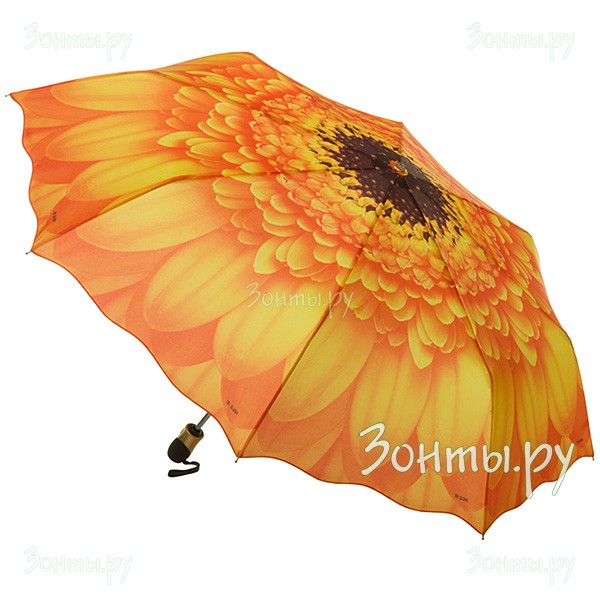 Женский зонтик с цветочным куполом (полный автомат) Три слона 115-20D