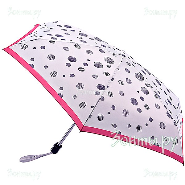 Нажмите чтобы увеличить Женский зонтик плоской формы Fulton L501-3366 Sketched Spot Tiny-2