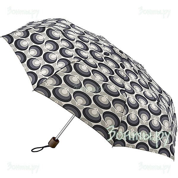 Нажмите чтобы увеличить Зонт дизайнерский Orla Kiely L743-3210 Seventies Flower Oval