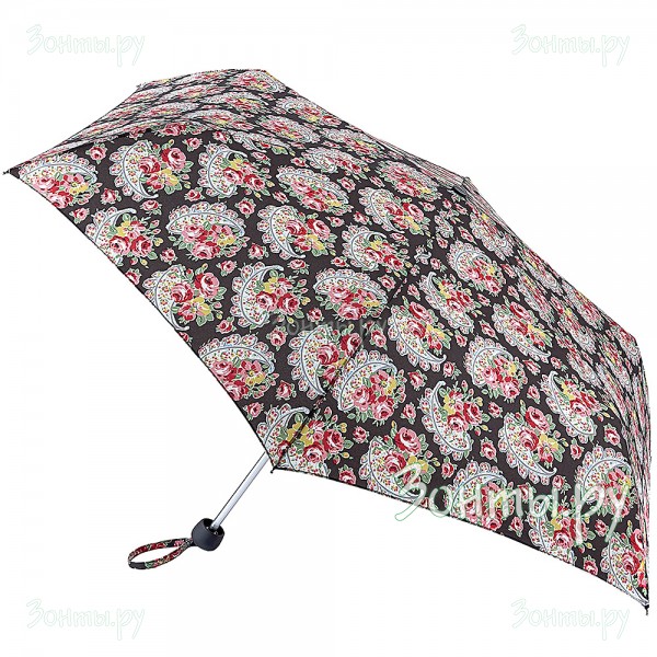 Дизайнерский зонт с узором Cath Kidston L768-3235 RosePaisleyCharcoa