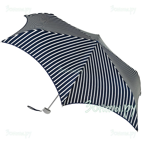 Зонт женский с защитой от солнца Fulton L752-3187 Nautical Stripe Parasoleil