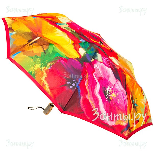 Женский зонт с рисунком (полный автомат) Stilla 751/1 mini