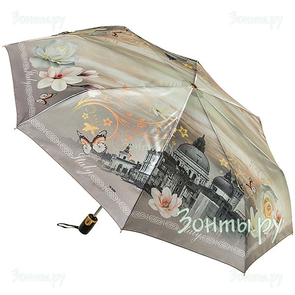 Женский зонт полный автомат с увеличенным куполом Три слона 145-51K