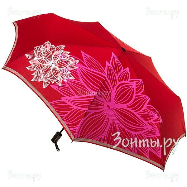 Легкий женский зонт с цветами Три слона 368-37J