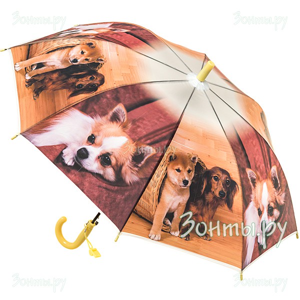Автоматический зонтик для детей Torm 14809-02 с собачками