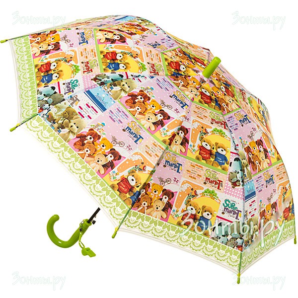 Автоматический зонт для детей Мишки Torm 14806-05
