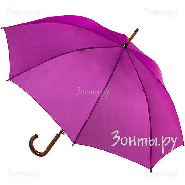 Рекламный зонт-трость фиолетового цвета Promo 3520143