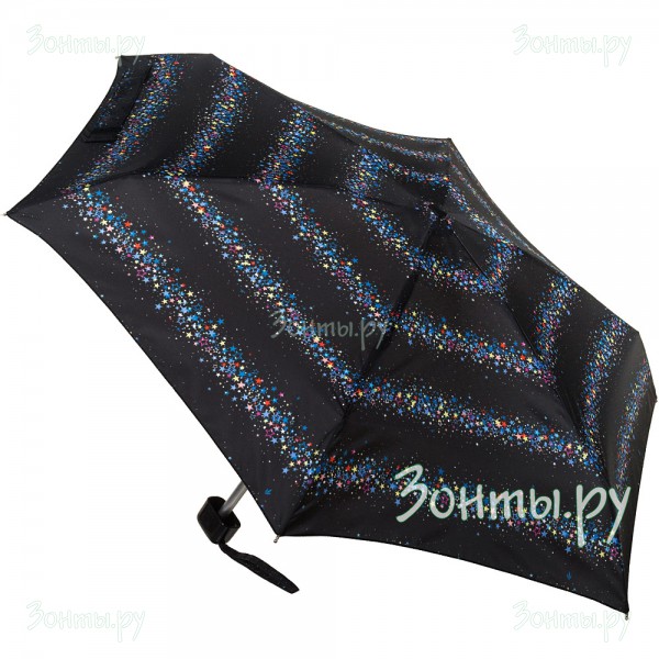 Женский компактный зонт с рисунком Fulton L501-3522 Star Stripe