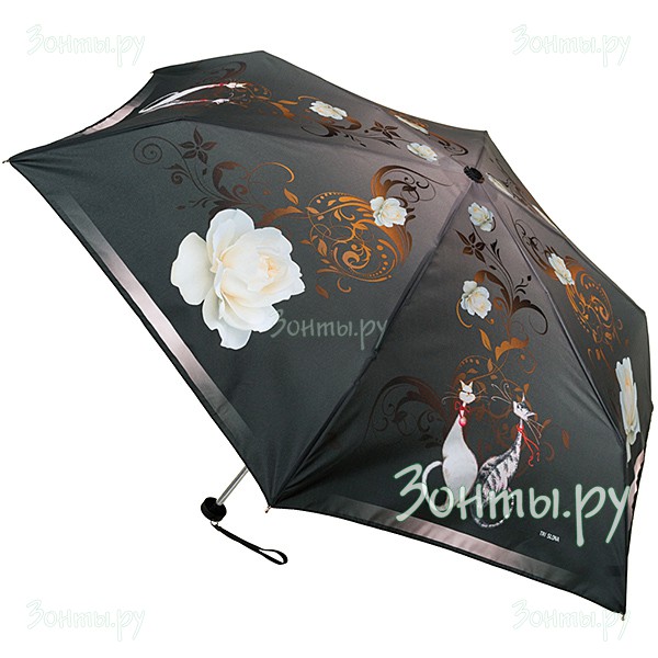 Легкий женский складной зонт Три слона 660-14E