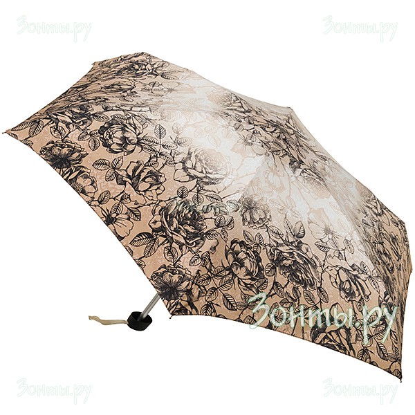 Женский, плоский, компактный зонт Zest 55518-499