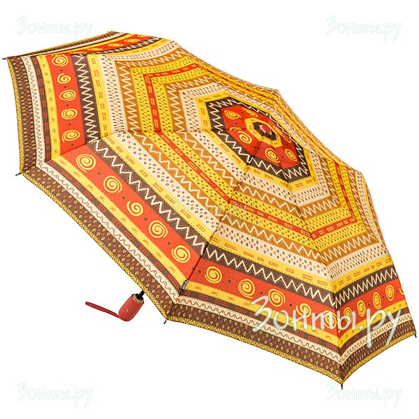 Женский зонт полностью автомат Airton 3915-211 с ручкой под каучук