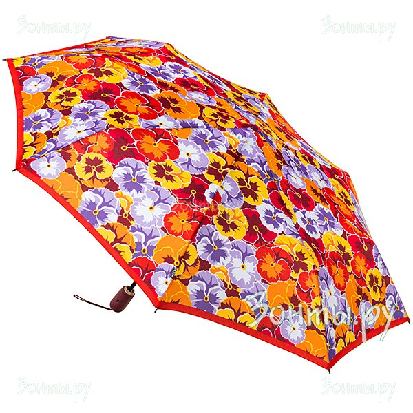 Женский зонтик Airton 3915-213 полный автомат с ручкой под каучук