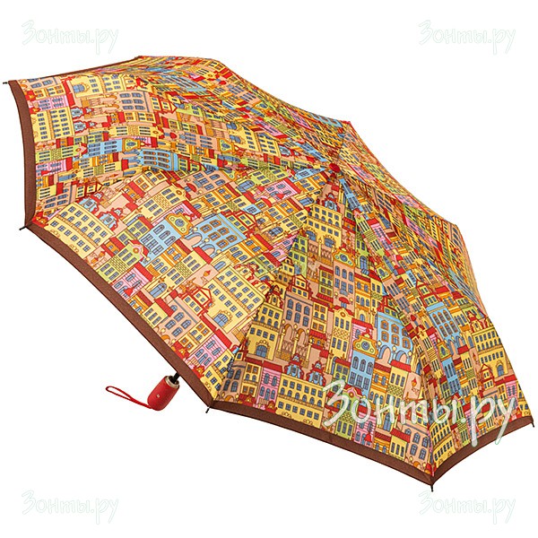 Зонт для женщин (стандартный) Airton 3915-223 с ручкой под каучук