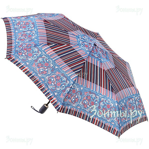Стандартный женский зонтик Airton 3915-227 с ручкой под каучук
