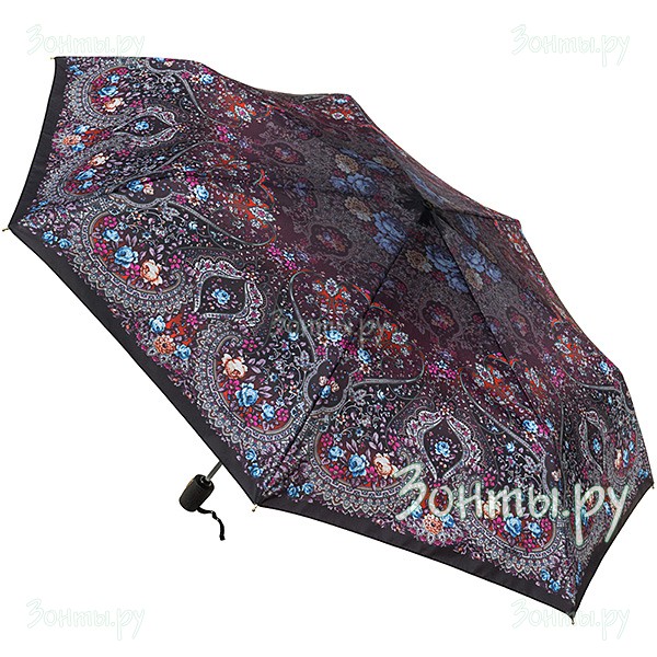 Зонт для женщин с узорами Три слона 070-22D автоматический