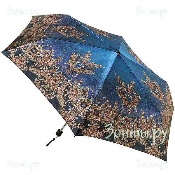 Легкий зонт для женщин Три слона 630-10B сатиновый