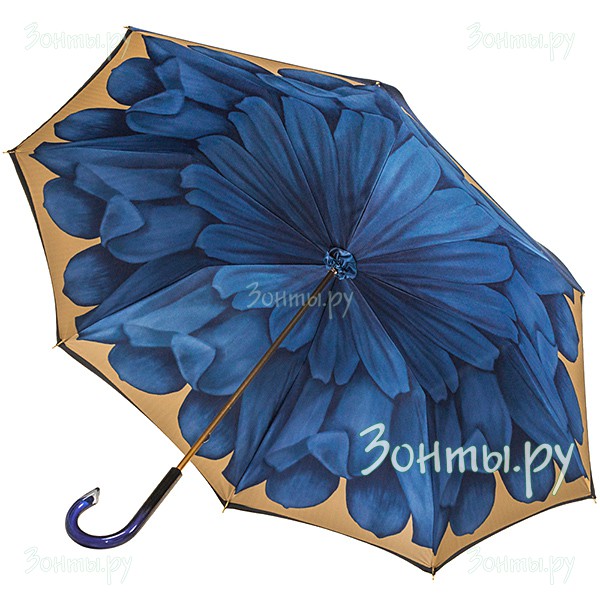 Дизайнерский зонт-трость Pasotti 0189 21065/13 G15 с двойным куполом