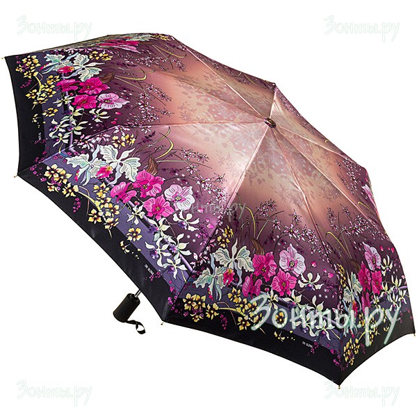 Женский зонтик из сатина Три слона L3831-31F полный автомат
