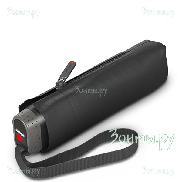 Зонт плоский Knirps 9540101000 TS010 Black мини