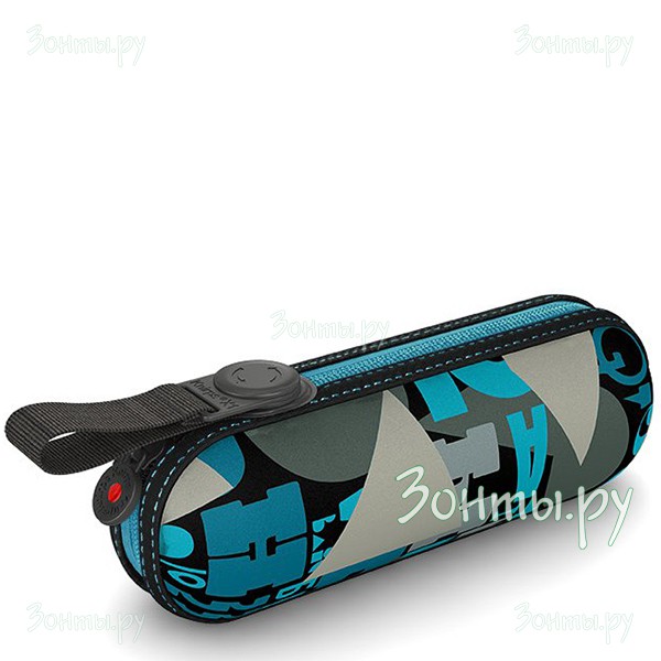 Нажмите чтобы увеличить Зонтик мини Knirps 898118257 X1 Calypso Grey с футляром
