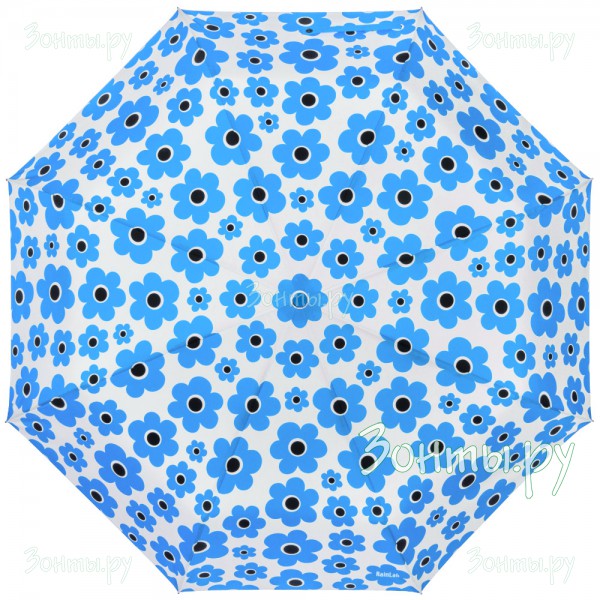Зонтик с голубыми ромашками RainLab 068 Standard