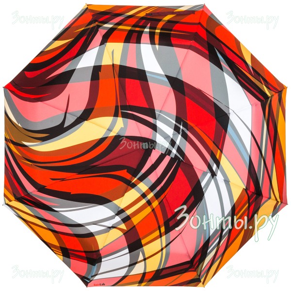 Зонтик с принтом волнистых линий RainLab 088 Standard