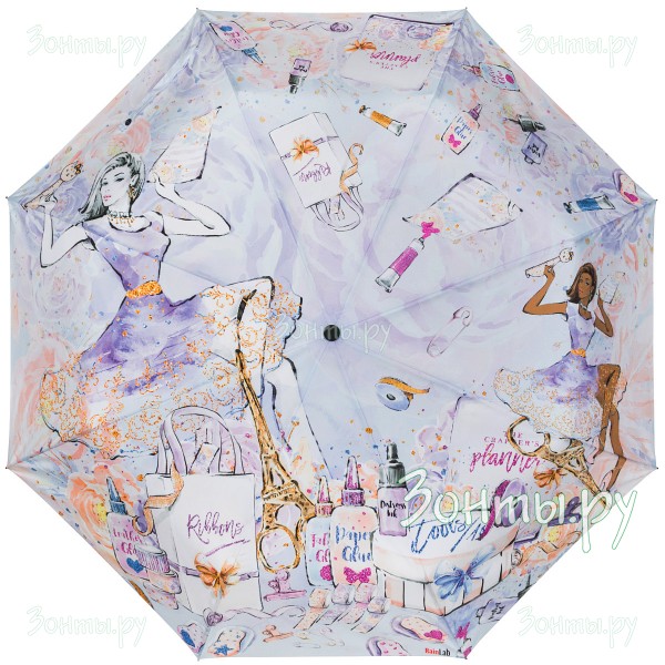 Зонтик с рисунком лукавая девушка RainLab 100 CraftyGirl